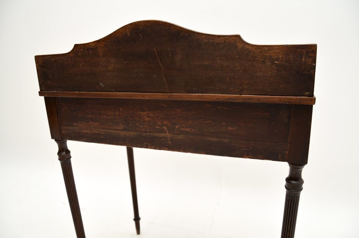 photo furniture Antique Inlaid Mahogany Sheraton Style Escritoire Desk