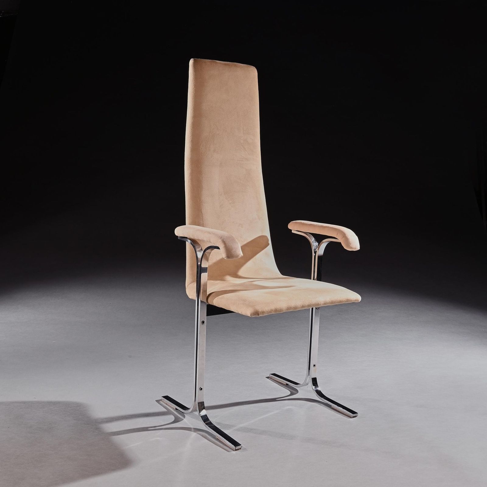 Set Of Eight Mid Century High Back Lisse Dining Chairs Designed By Tim Bates For Pieff photo furniture