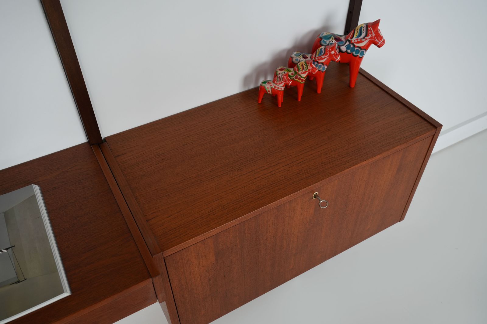 photo for sale Teak System Bookcase Ps System, Danish Design, 1960s, Designer: Preben Sorensen, Production: Randers Møbelfabrik