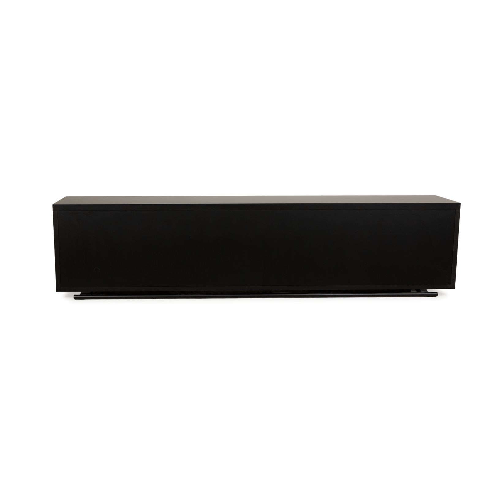 photo furniture Cattelan Italia Wooden Sideboard Black Brown Leather