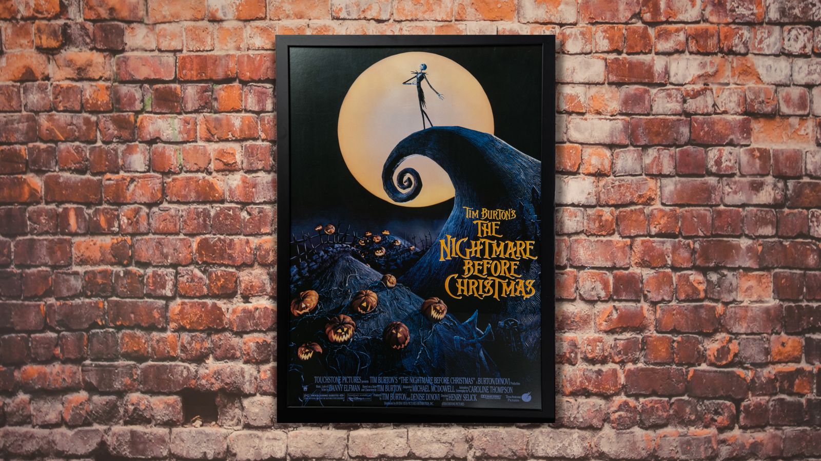 'The Nightmare Before Christmas', 1993, Tim Burton