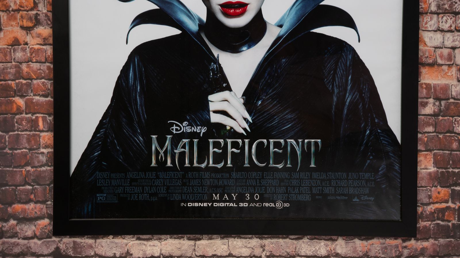 A Large 'Maleficent' Movie Poster, 2014 photo for sale