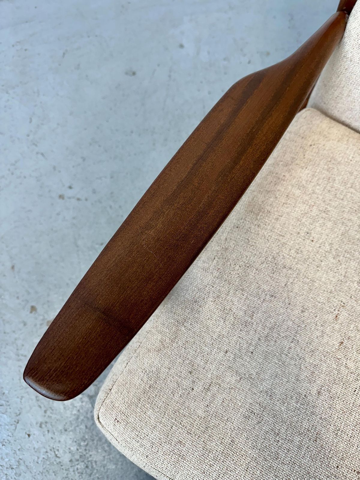 Vintage Scandart Teak Lounge Armchair. Danish Mid Century Wegner Vodder photo buy