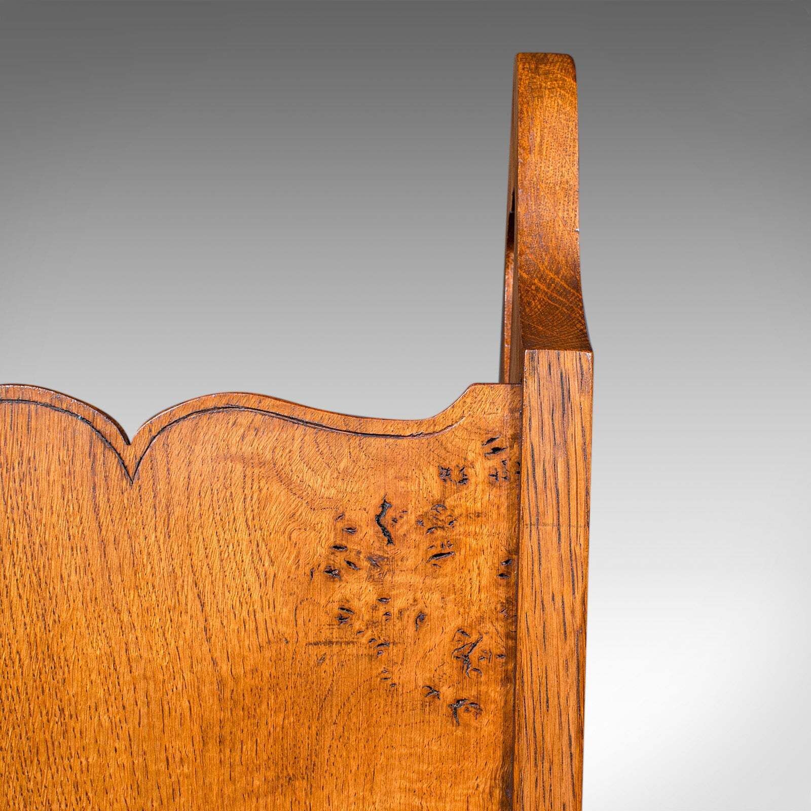 photo furniture Antique Stick Stand, English Oak, Reception Hall, Arts & Crafts, Victorian, 1900