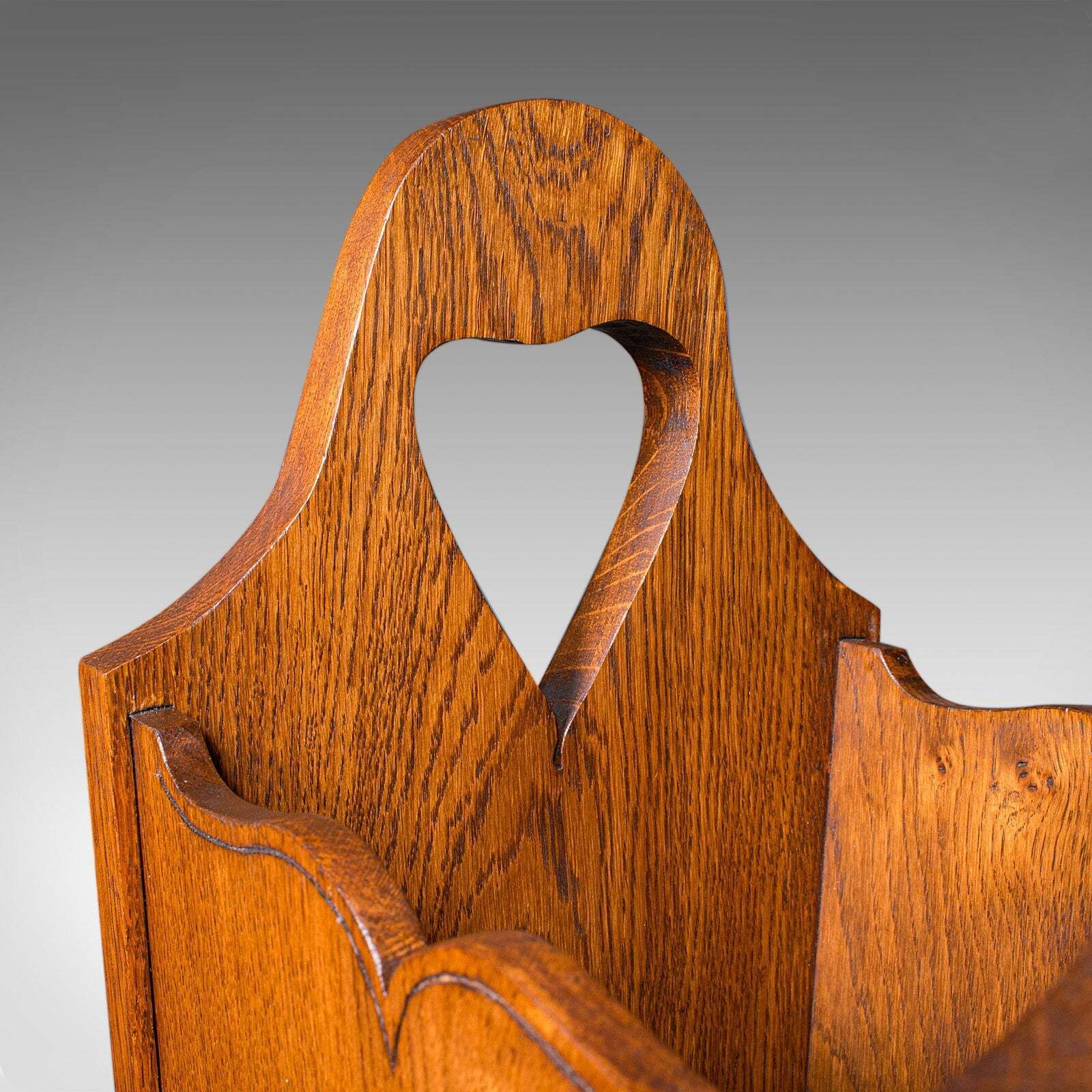 photo for sale Antique Stick Stand, English Oak, Reception Hall, Arts & Crafts, Victorian, 1900