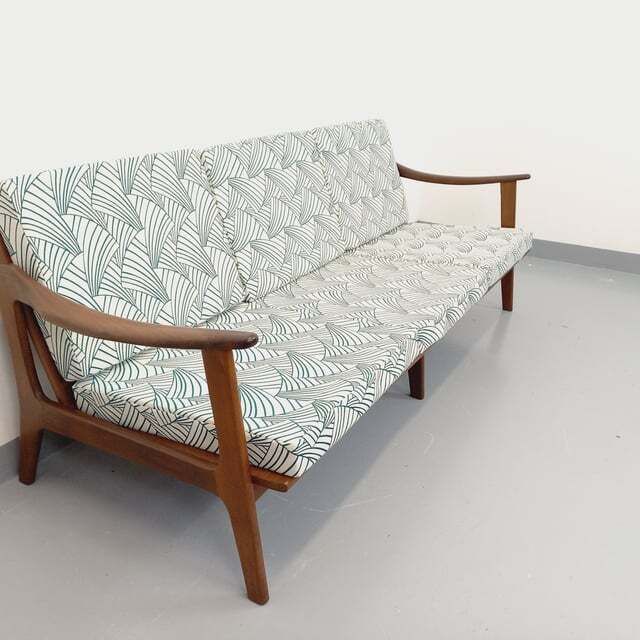 Arne Wahl Iversen Scandinavian Bench In Teak photo for sale