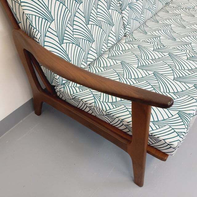 Arne Wahl Iversen Scandinavian Bench In Teak photo vintage