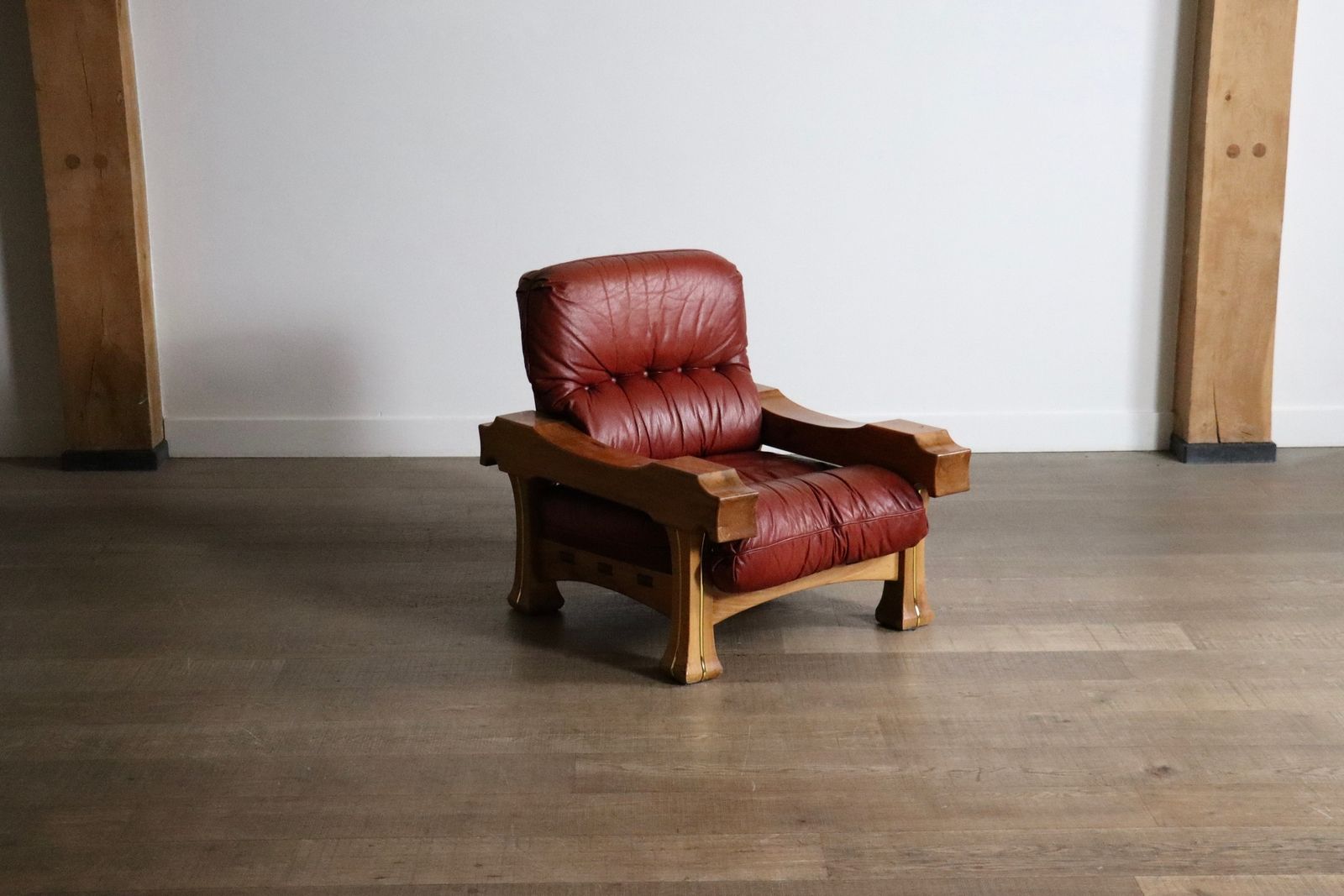 Hussar Lounge Chair By Luciano Frigerio, Italy 1970s photo Furniture