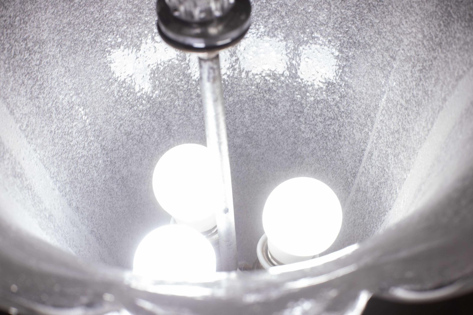 Mid Century Murano Pulegoso Glass Lantern By Seguso, 1950s photo vinterior