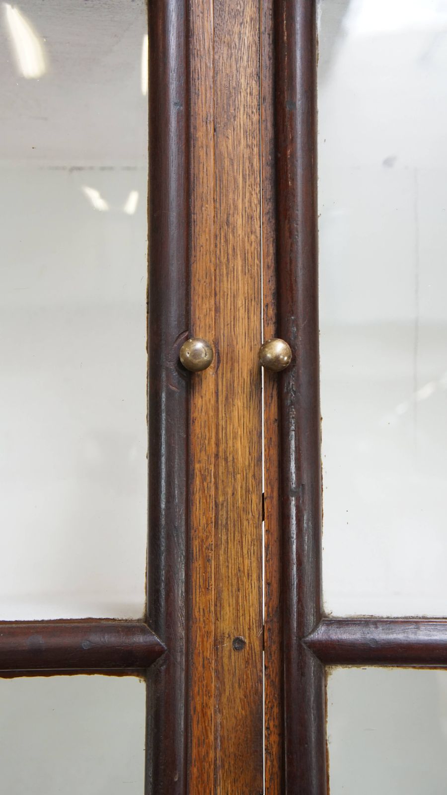 Excellent Antique English Sideboard/Bookcase From The Early 19th Century photo vintage