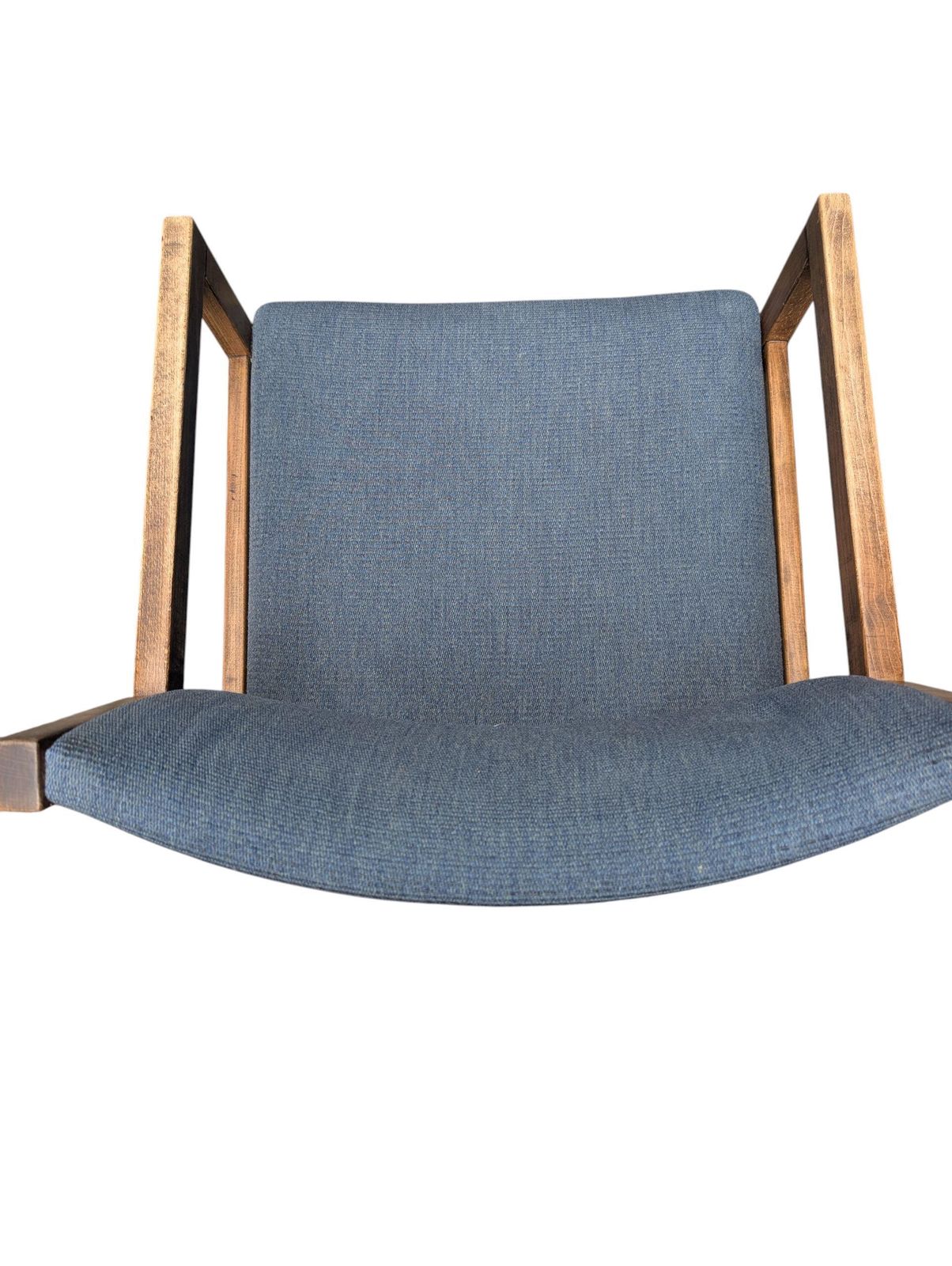 6 Mid Century Danish Beech Dining Chairs By Slagelse Møbelværk photo vintage