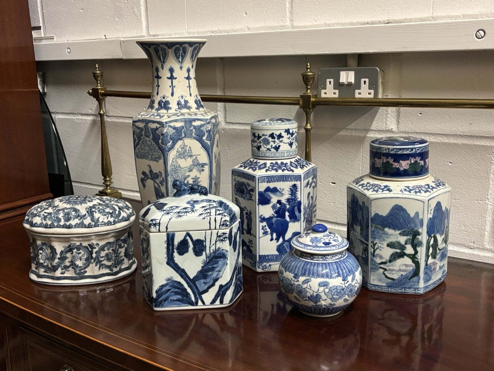 Collection Of Chinese Pots, Vases And Boxes photo furniture