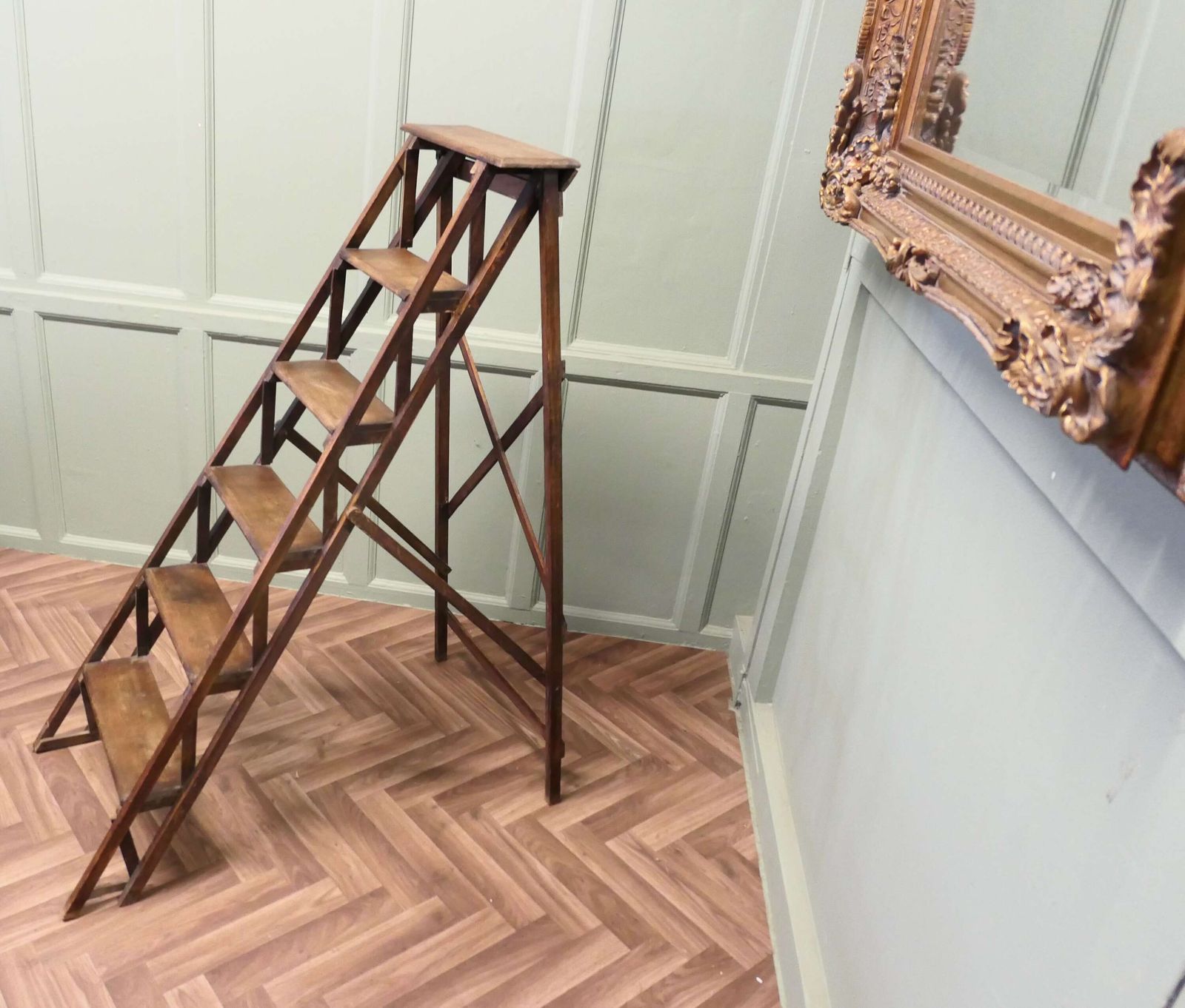 Late 19th Century French Decorators Ladder photo 840.0