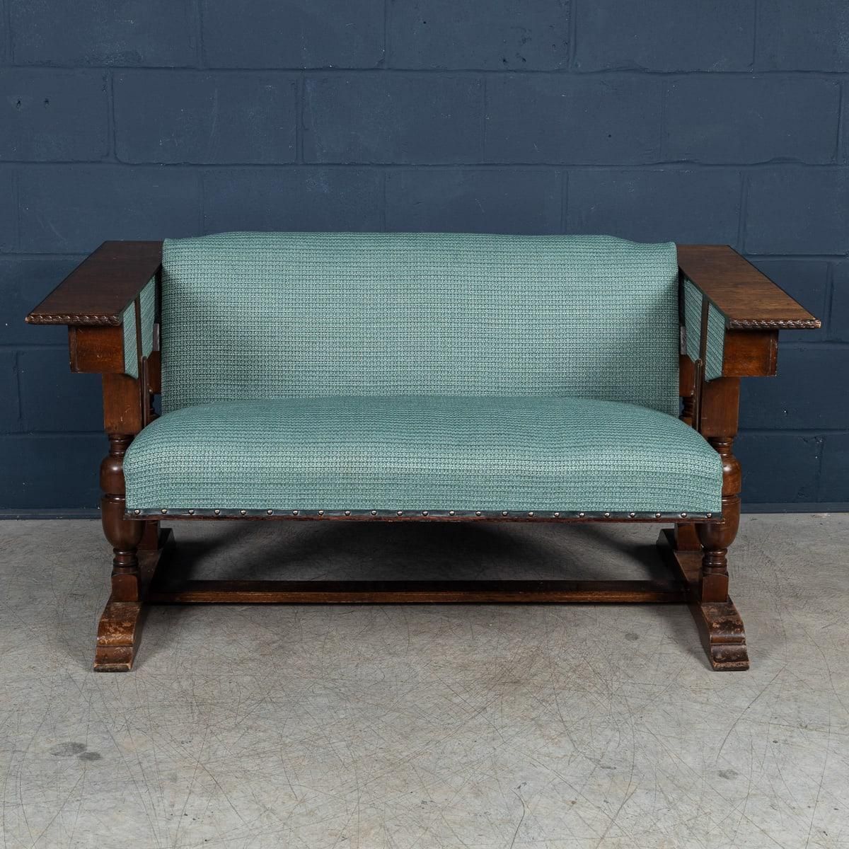 20thc English Metamorphic "Settee Table" By R. Hamp & Co, Northampton C.1930 photo furniture