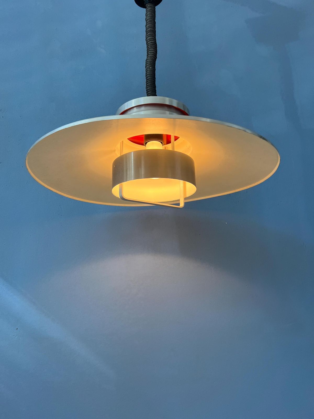 Vintage Aluminium Space Age Hanglamp