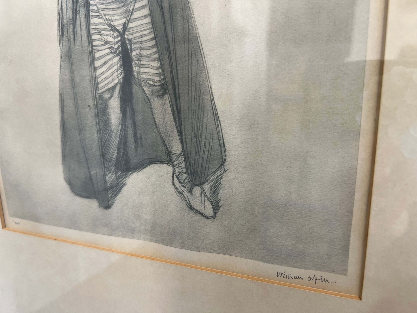 'Kit' Signed Print William Orpen photo Art