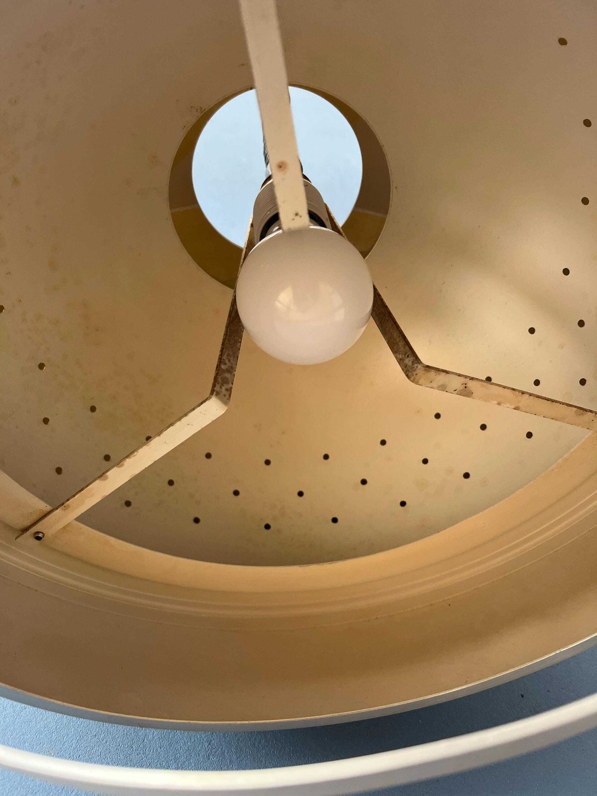 Verlichting Mid Century Lakro Space Age Dome Hanglamp photo