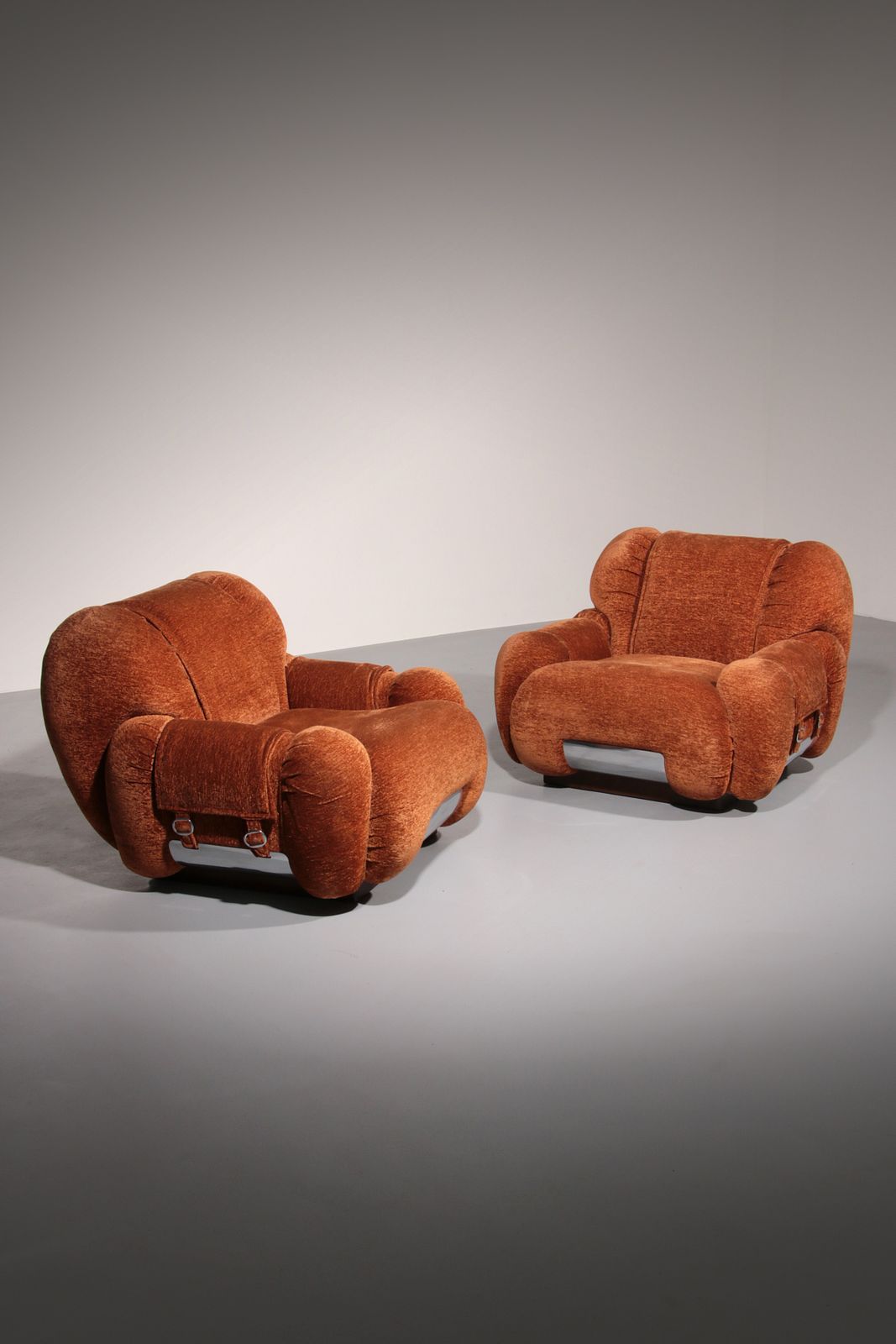 Lounge Chairs Designed In The Style From Adriano Piazzesi Italy photo furniture