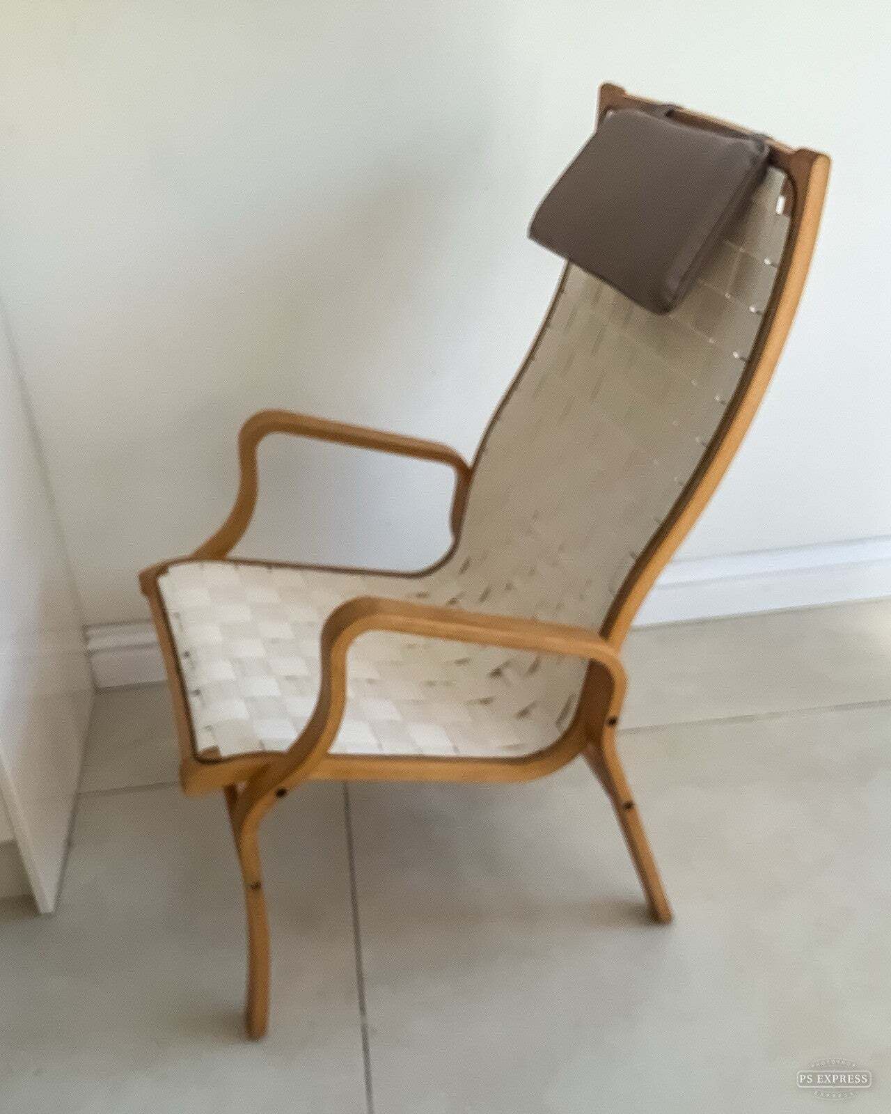Pair Danish Beech Bentwood 'Albert' Lounge Chairs Finn østergard Kvist Mobler photo Furniture