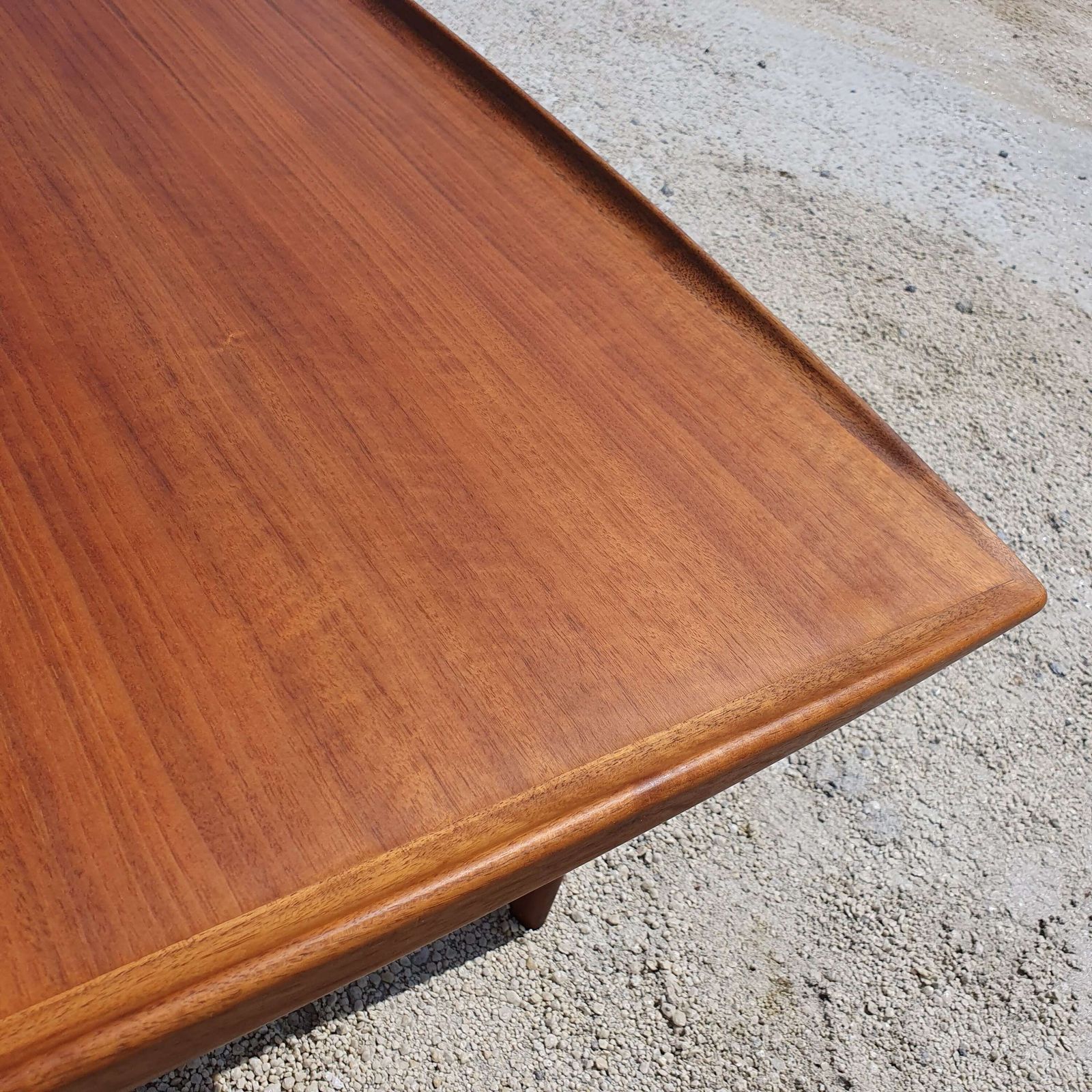 A Mid Century Teak "Frisco" Coffee Table Designed By Folke Ohlsson For Tingstroms, Sweden photo vinterior