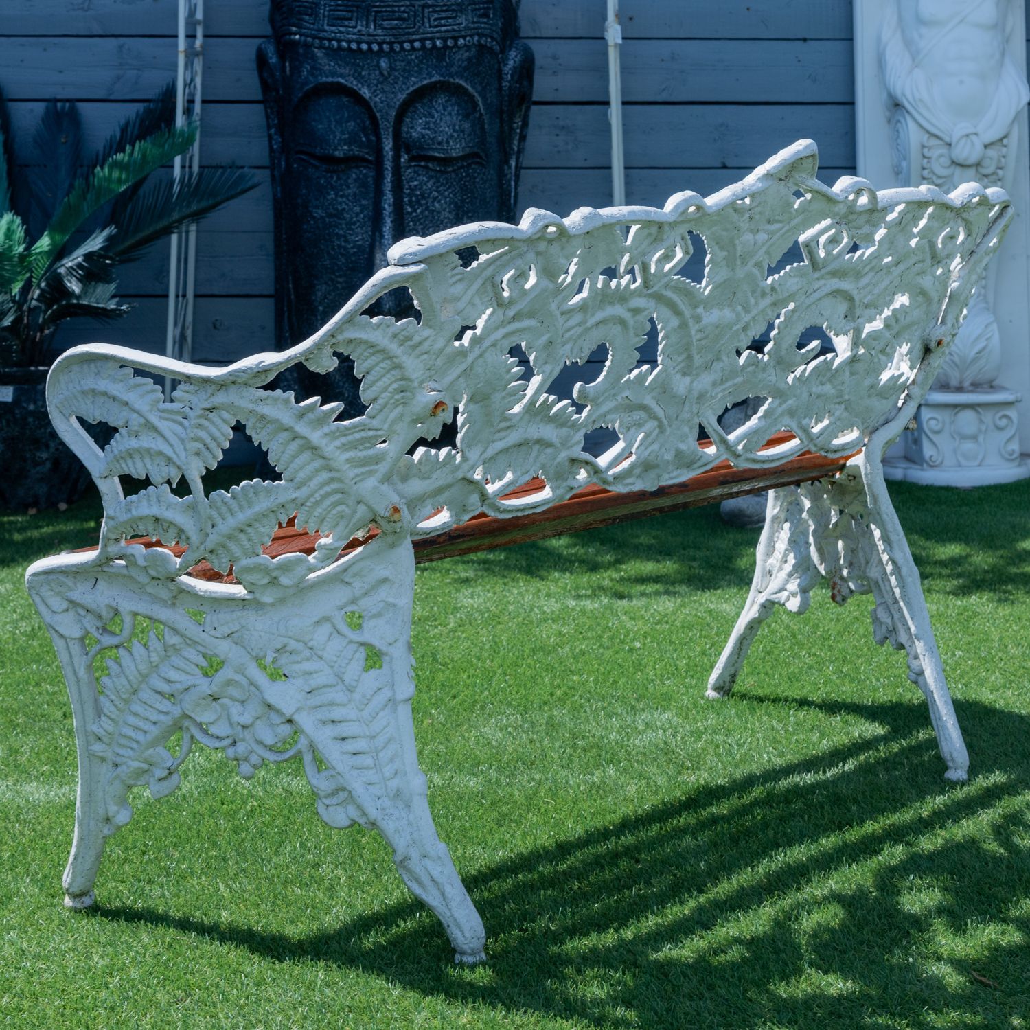 Coalbrookdale Style Bench, Traditional photo vinterior