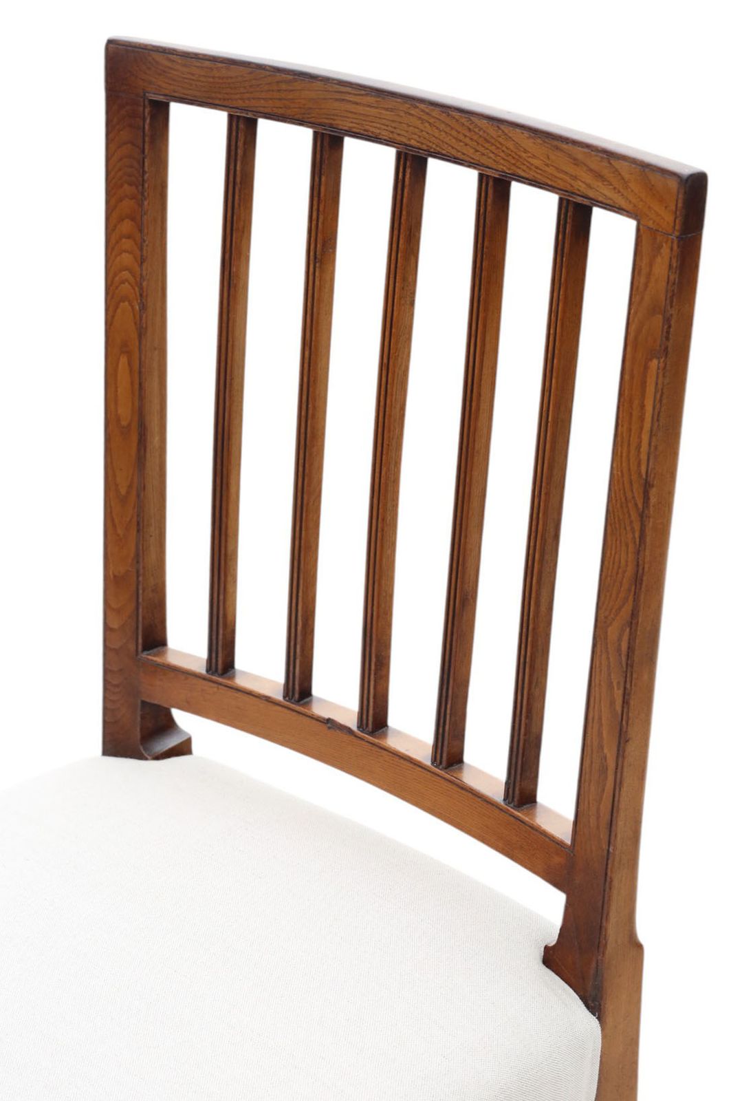 photo furniture Antique Set Of 6 (5 Plus 1) Early 19th Century Elm Kitchen & Dining Chairs – High Quality Original