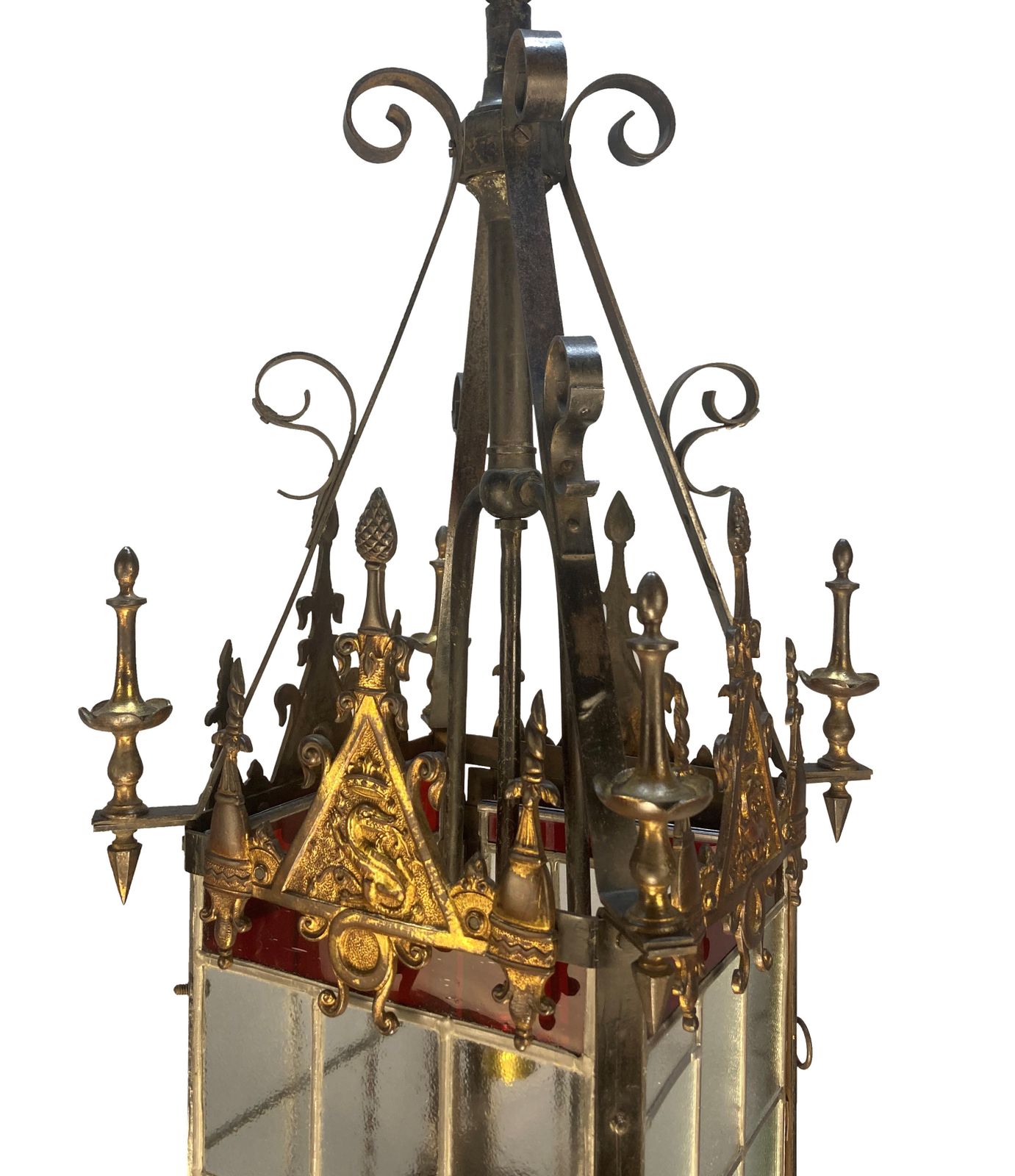 A XIX Century English Gothic Lantern In The Manner Of Pugin photo 2301.0