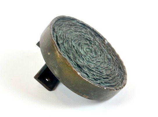 Brutalist Bronze Push And Pull Alpana Door Handle, 1970s photo Home Fixtures