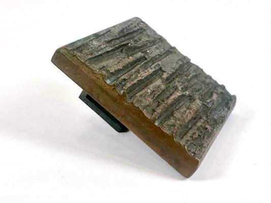Brutalist Bronze Push And Pull Alpana Door Handle, 1970s photo Home Fixtures