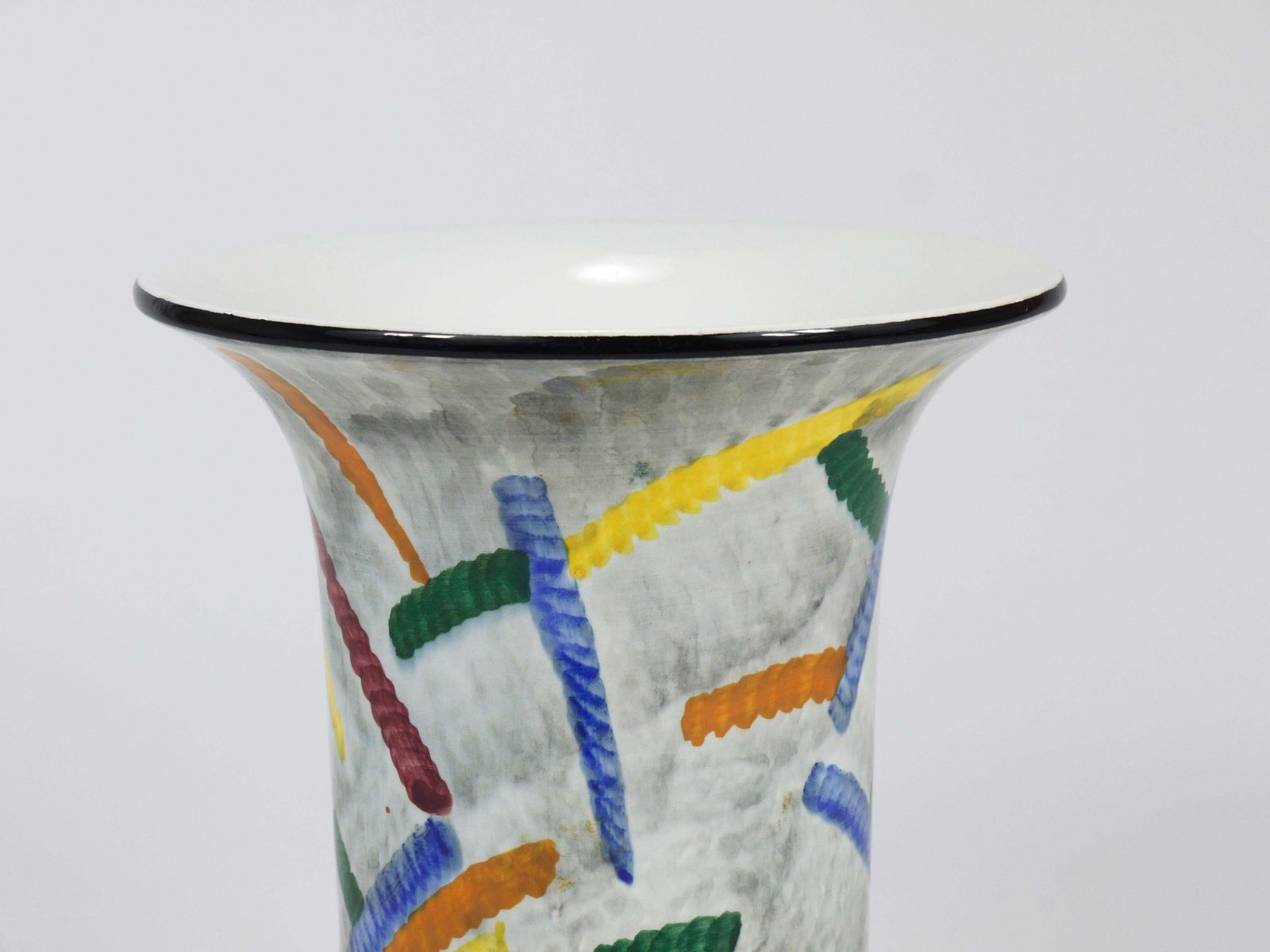 Eva Zeisel Art Deco Bauhaus Pottery Vase, Smf Schramberg, Germany 1920s photo buy