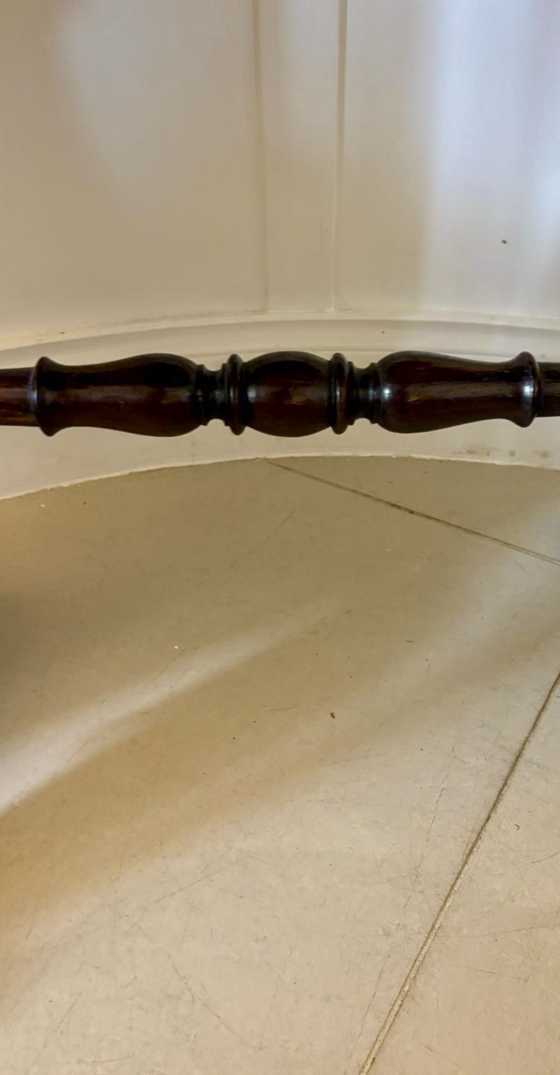 Unusual Oval Antique 19th Century Quality Padauk Wood Side Table photo buy