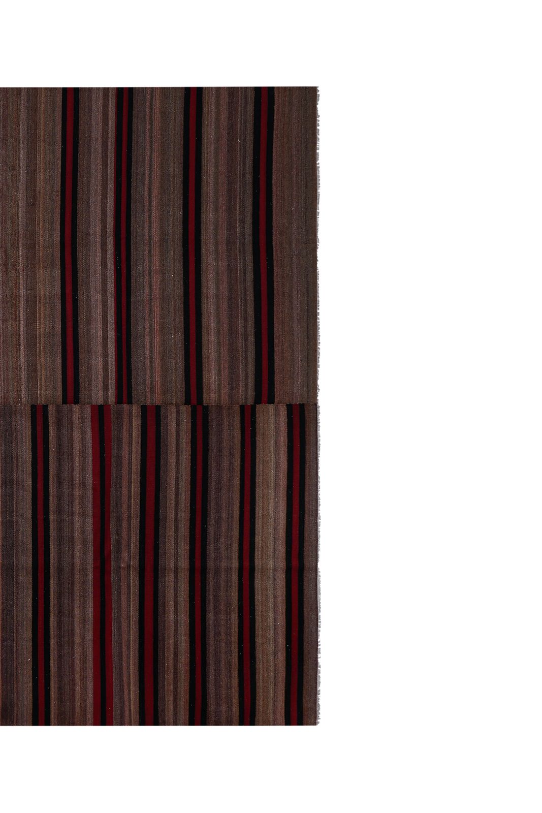 1960s Oversize Bohemian Striped Wool Kilim Rug 9'5'' X 9'5'' photo furniture