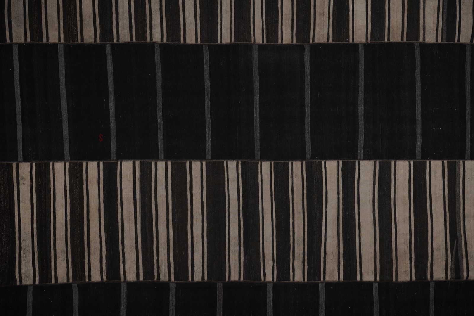 1960s Vintage Wool Oversize Turkish Kilim Rug 9'6'' X11'8'' photo 1687.0