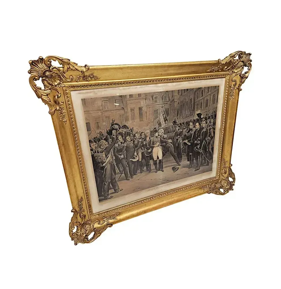 A Very Fine 19th Century Set Of Three Massive Prints Of Napoleon photo 10786.4715