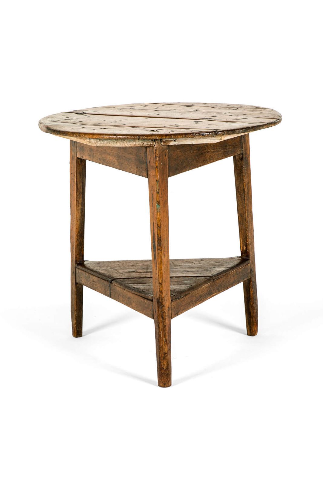 Welsh Pine Cricket Table, 1800s photo for sale