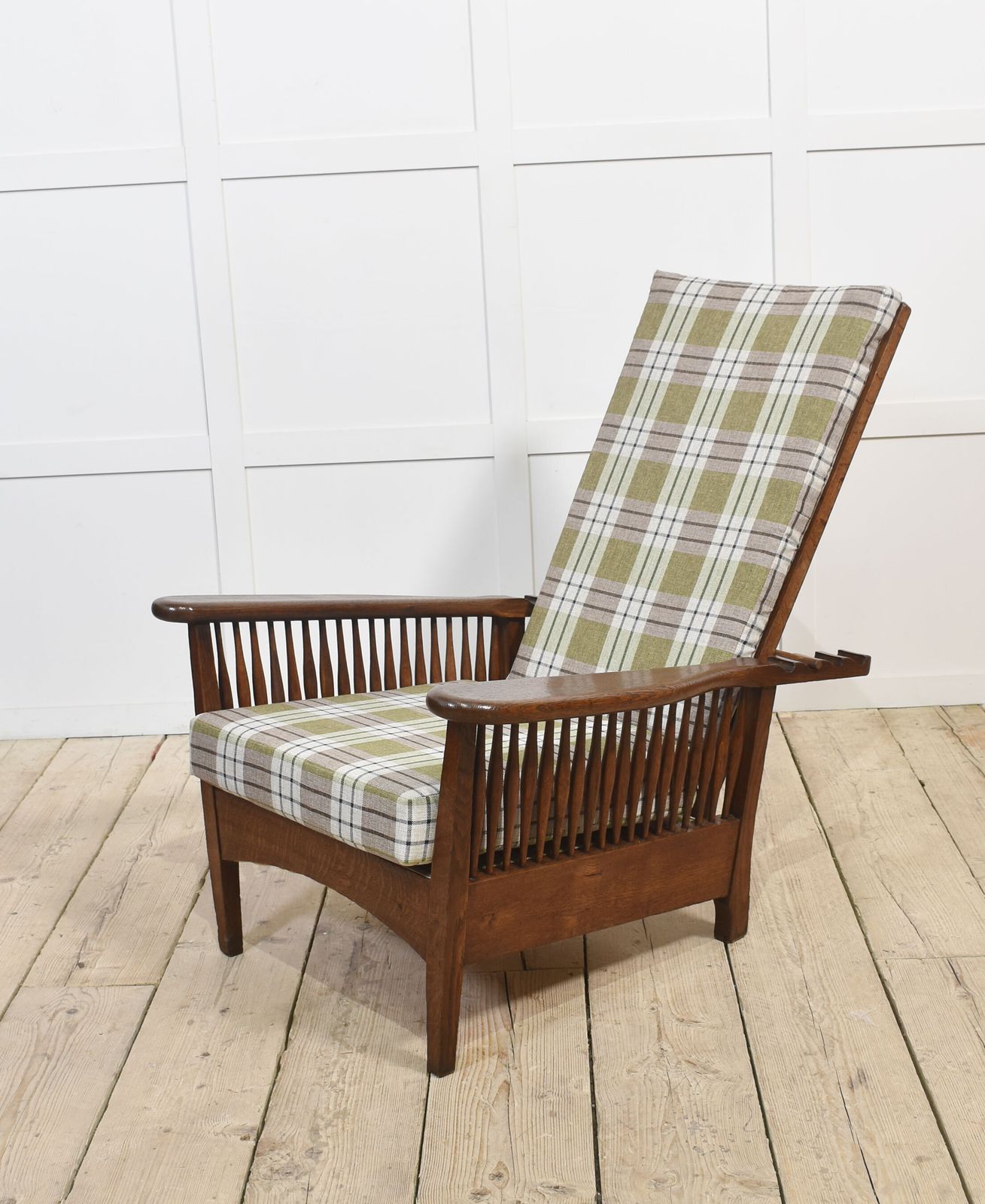 Oak Reclining Armchair, Early 20th Century photo 1494.0