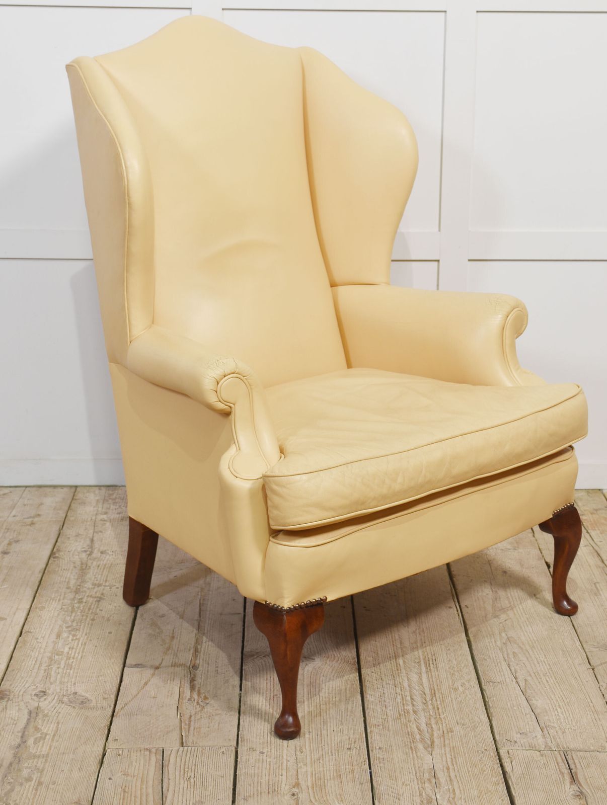 Georgian Style Wingback Armchair