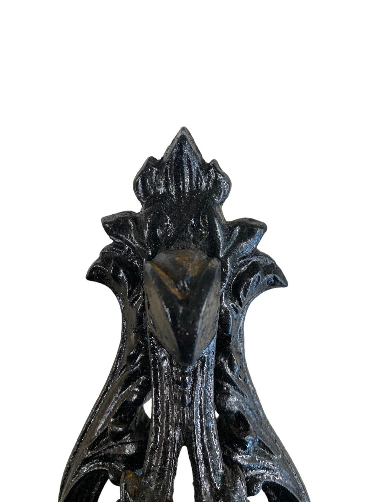 Kenrick Victorian Cast Iron Front Door Knocker Antique Old Period Metal Reclaim photo 179.0