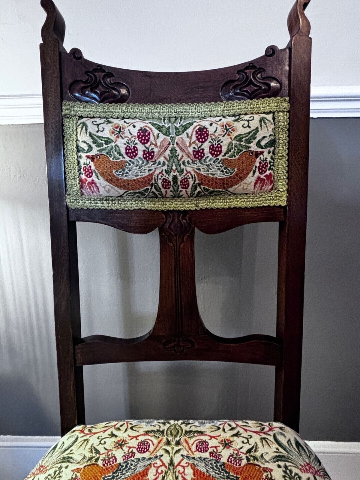 Beautifully Restored Art Nouveau Salon Chair Circa 1880 1910 photo Furniture