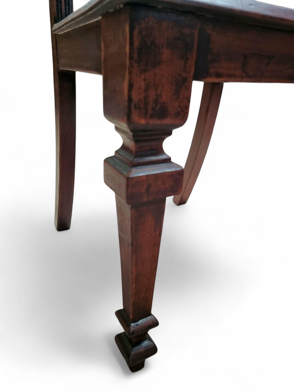 photo furniture Antique Mahogany Hall Chair / Highly Carved / C1840 / Free Delivery