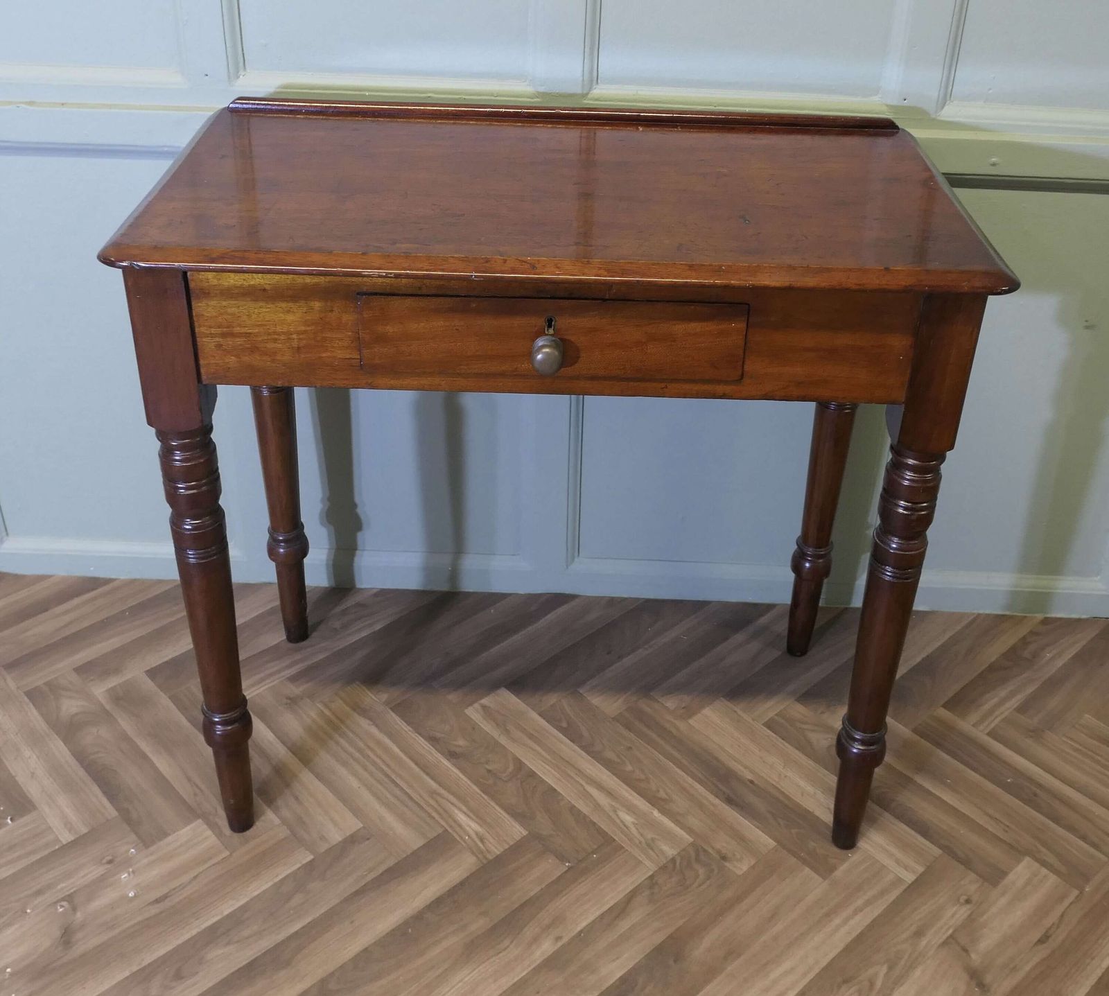 A Small Victorian Mahogany Hall Table Or Reception Table photo furniture