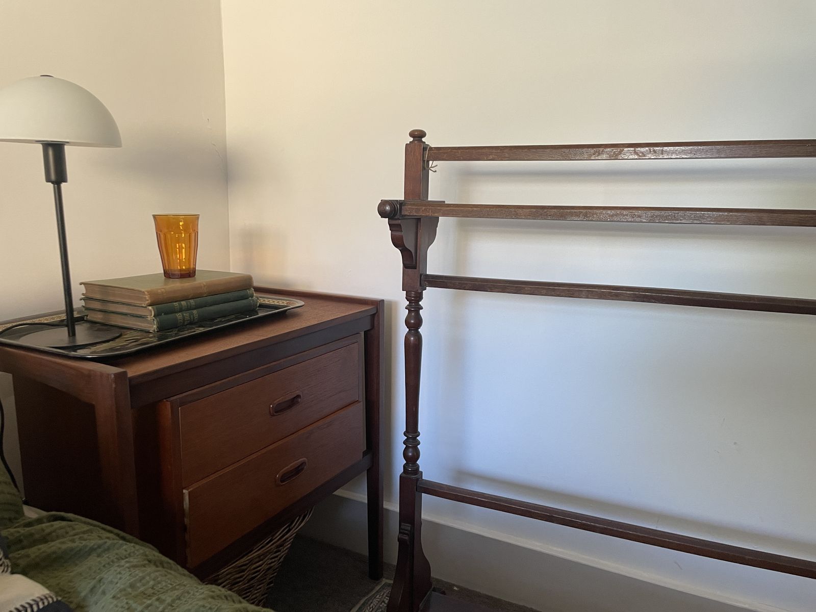 Antique Wooden Towel Rail / Clothes Horse