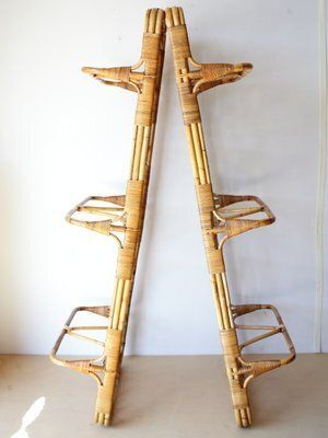 Mid Century Modern Rattan Pedig Daybed From Uluv, 1960s, Set Of 2 photo vinterior