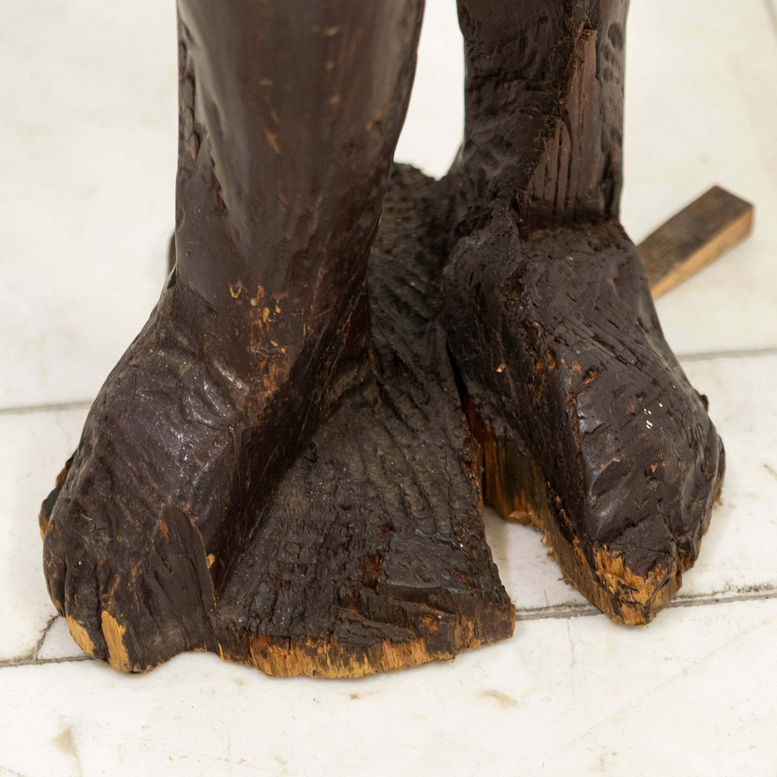 photo for sale Life Size Wooden Sculpture | Michael Gagashe Zondi