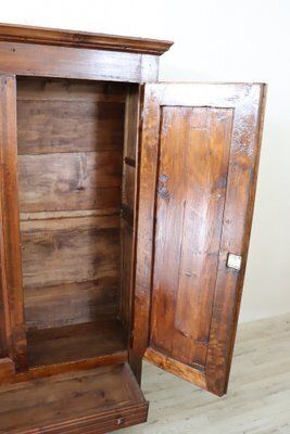 Antique Wardrobe In Poplar Wood, 1800s photo 3081.0