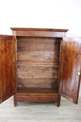 photo for sale Antique Wardrobe In Poplar Wood, 1800s