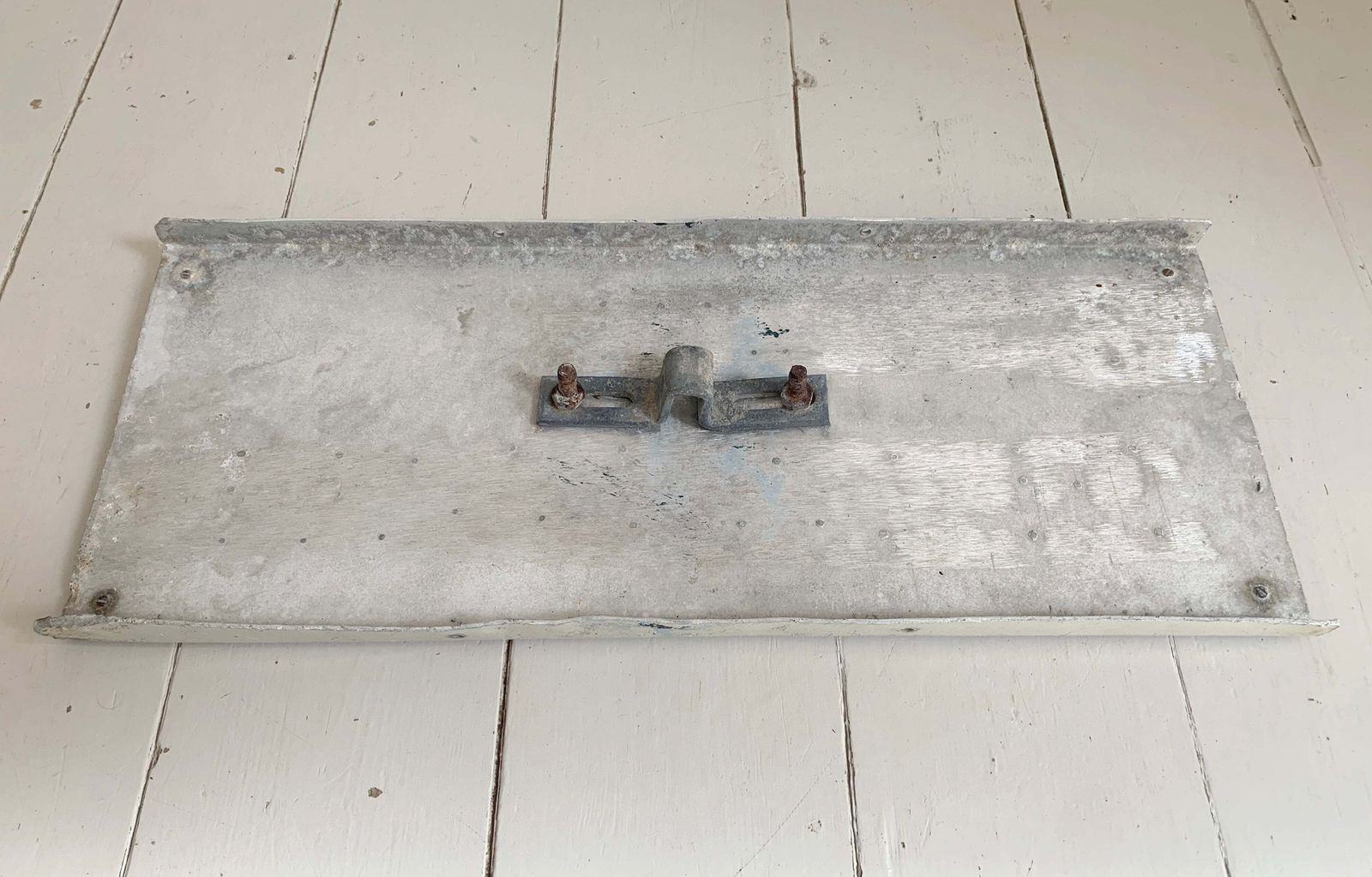 photo for sale Rare Vintage French Street Sign 'Rue De La Polle'   Raised Letters On Metal