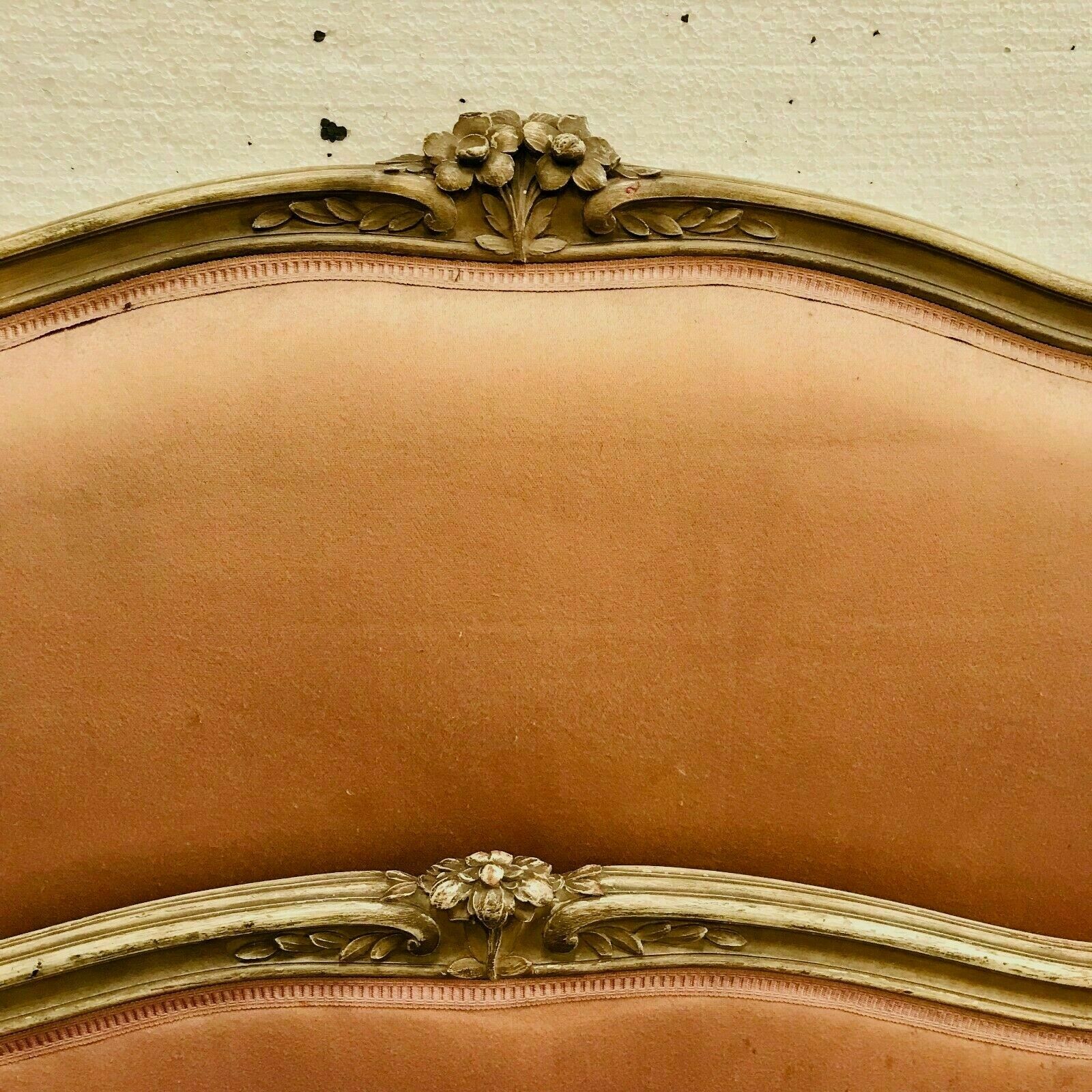 Paire De Lits De Style Louis XV En Bois Patiné XX Siècle photo 562.5