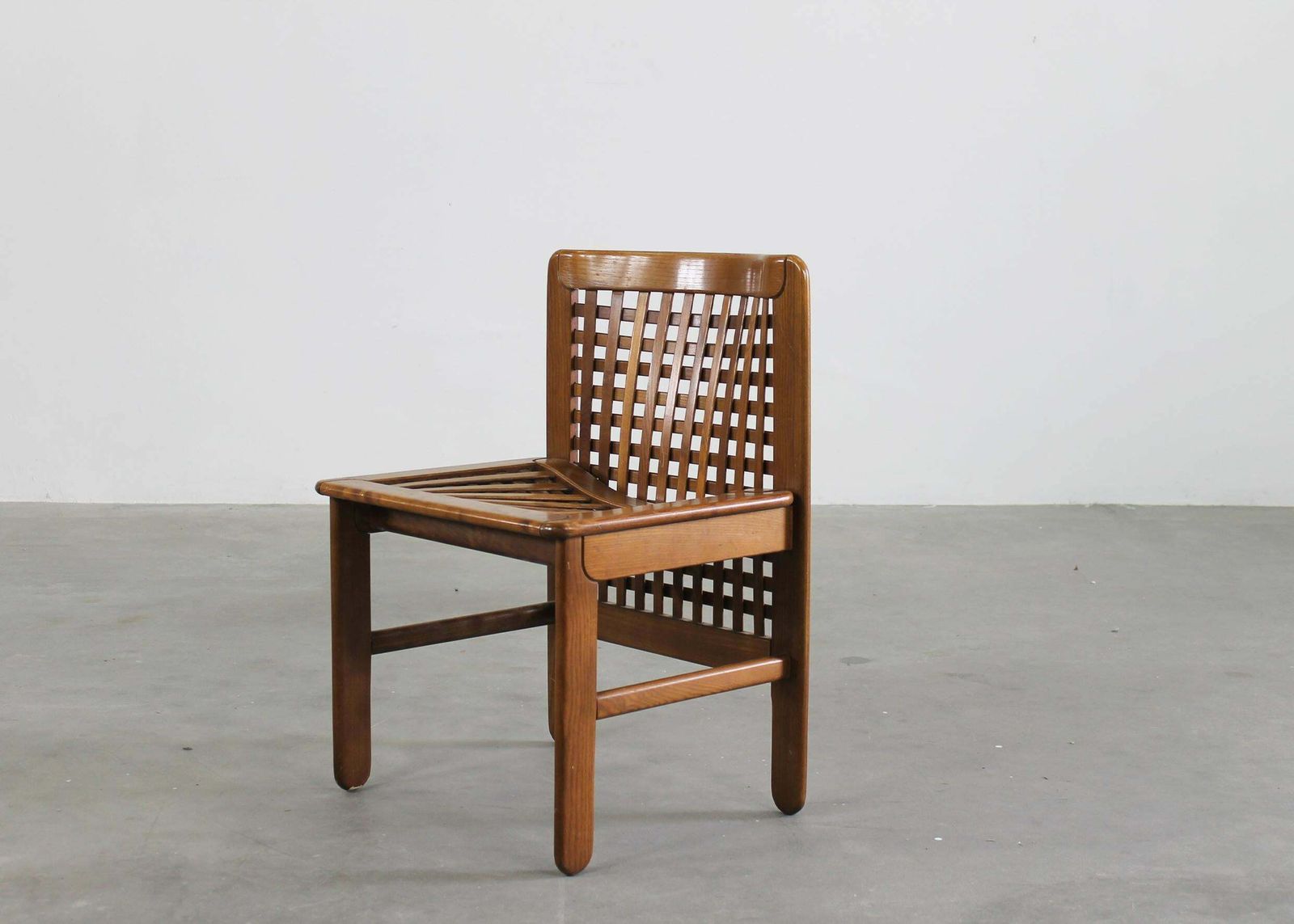 Titina Ammannati & Giampiero Vitelli Six Transenna Chairs By Pozzi And Verga 70s photo buy