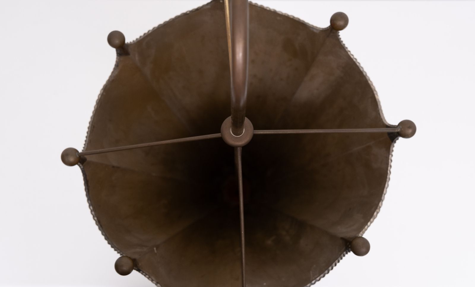 Brass Umbrella Umbrella Stand 1950s France photo for sale